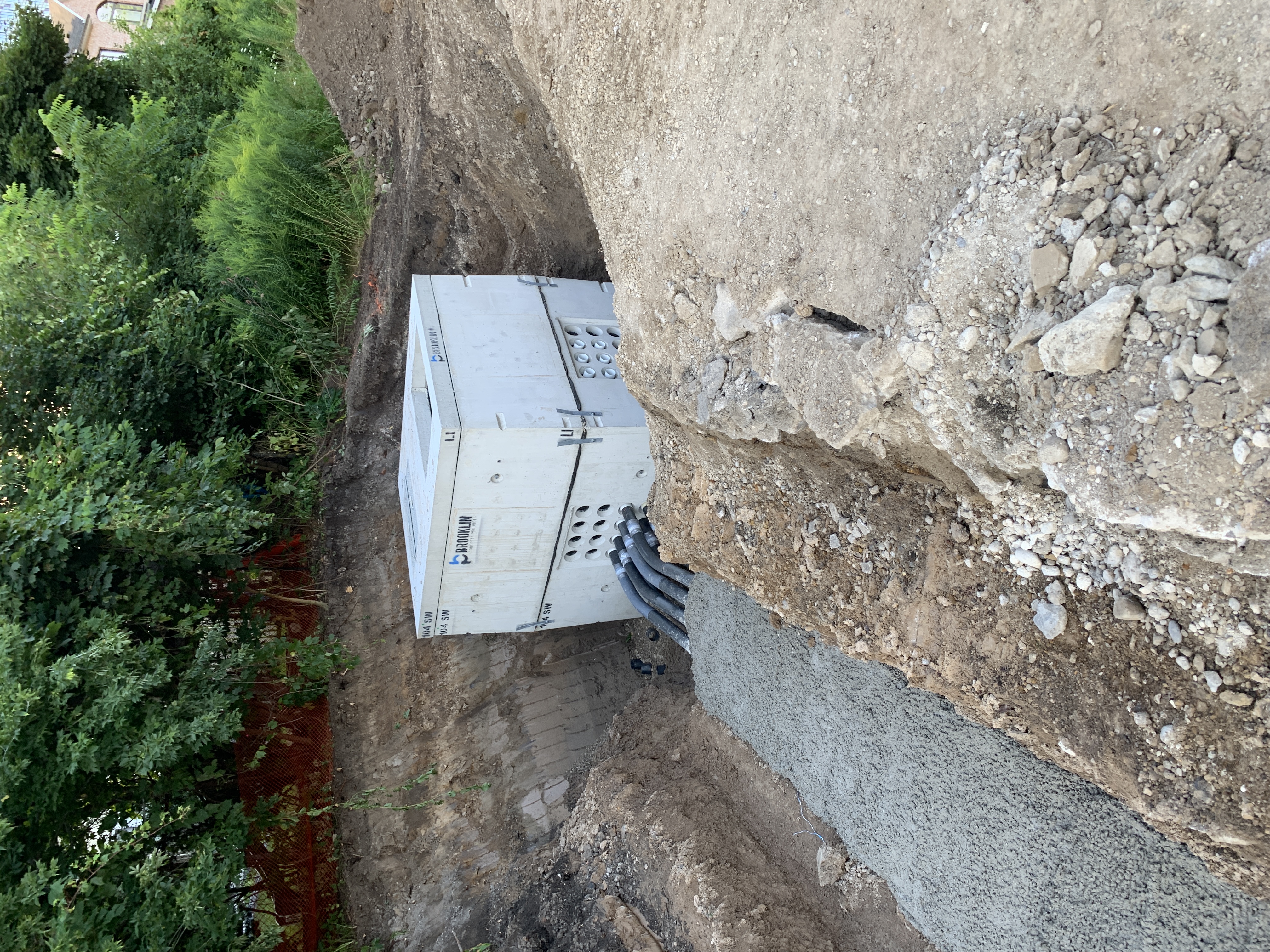 hydro going to underground tank