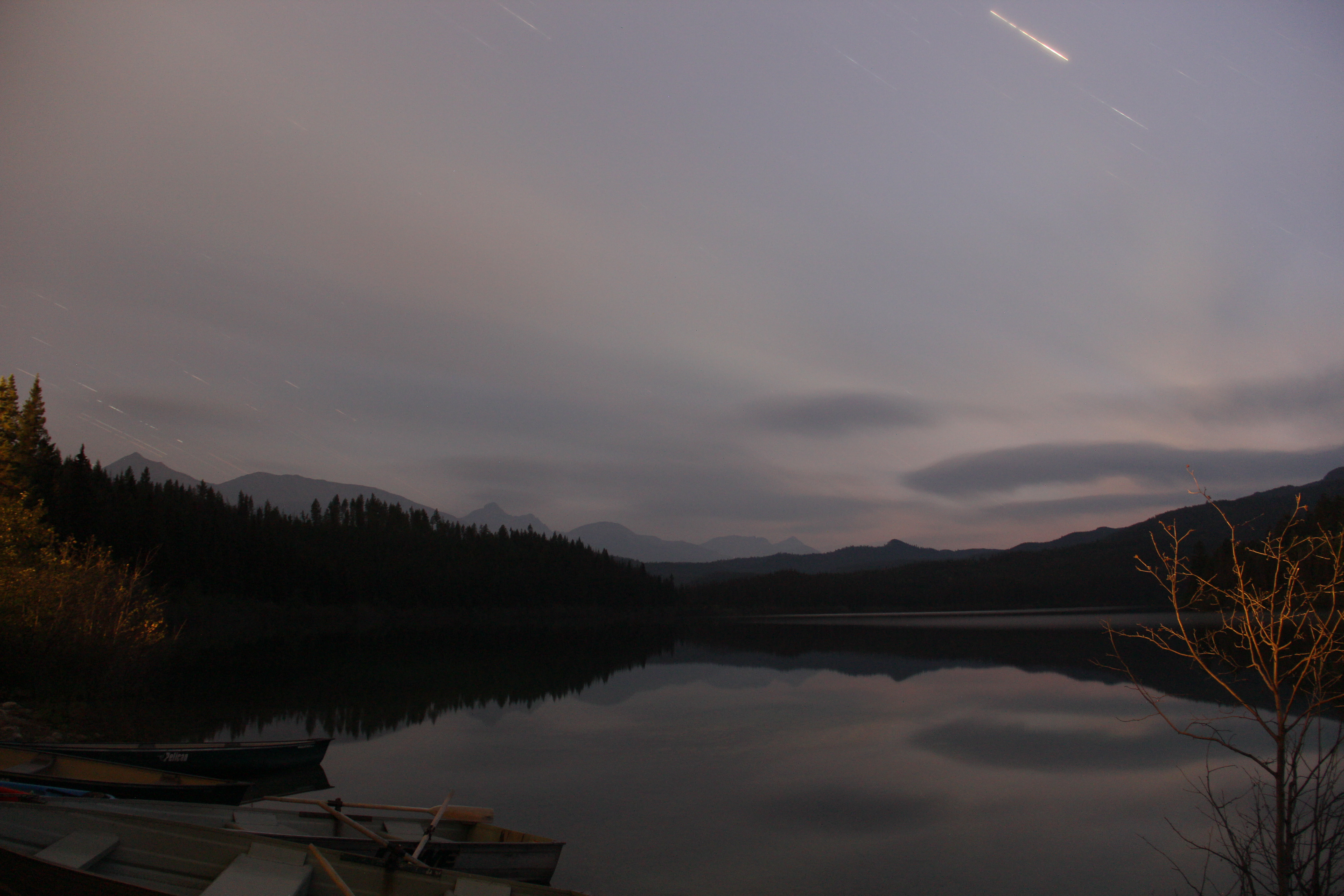lake/mountain landscape